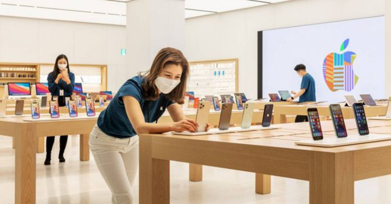 apple-store-han-quoc apple-cho-doi-lg-sangiphone-sieu-ban-re