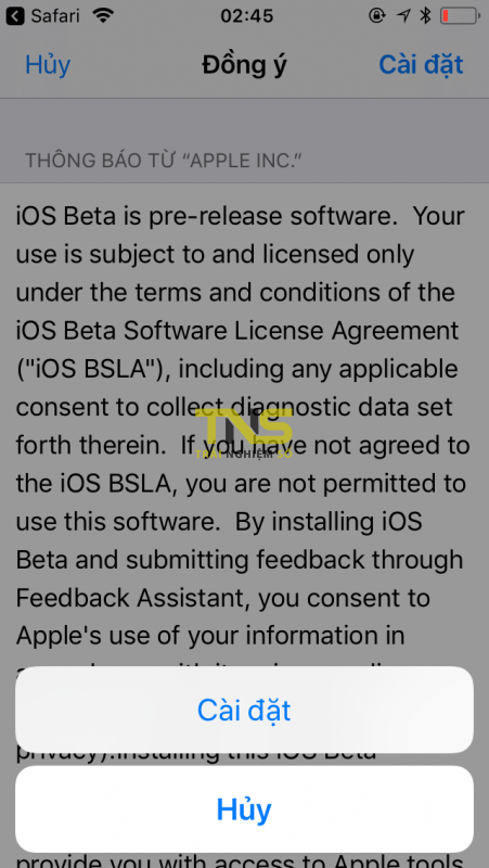 IMG 0049 451x800 - Cách cập nhật lên iOS 12 beta 1 IMG 0049 451x800 - Đã có iOS 12.3 beta 2, mời bạn cập nhật